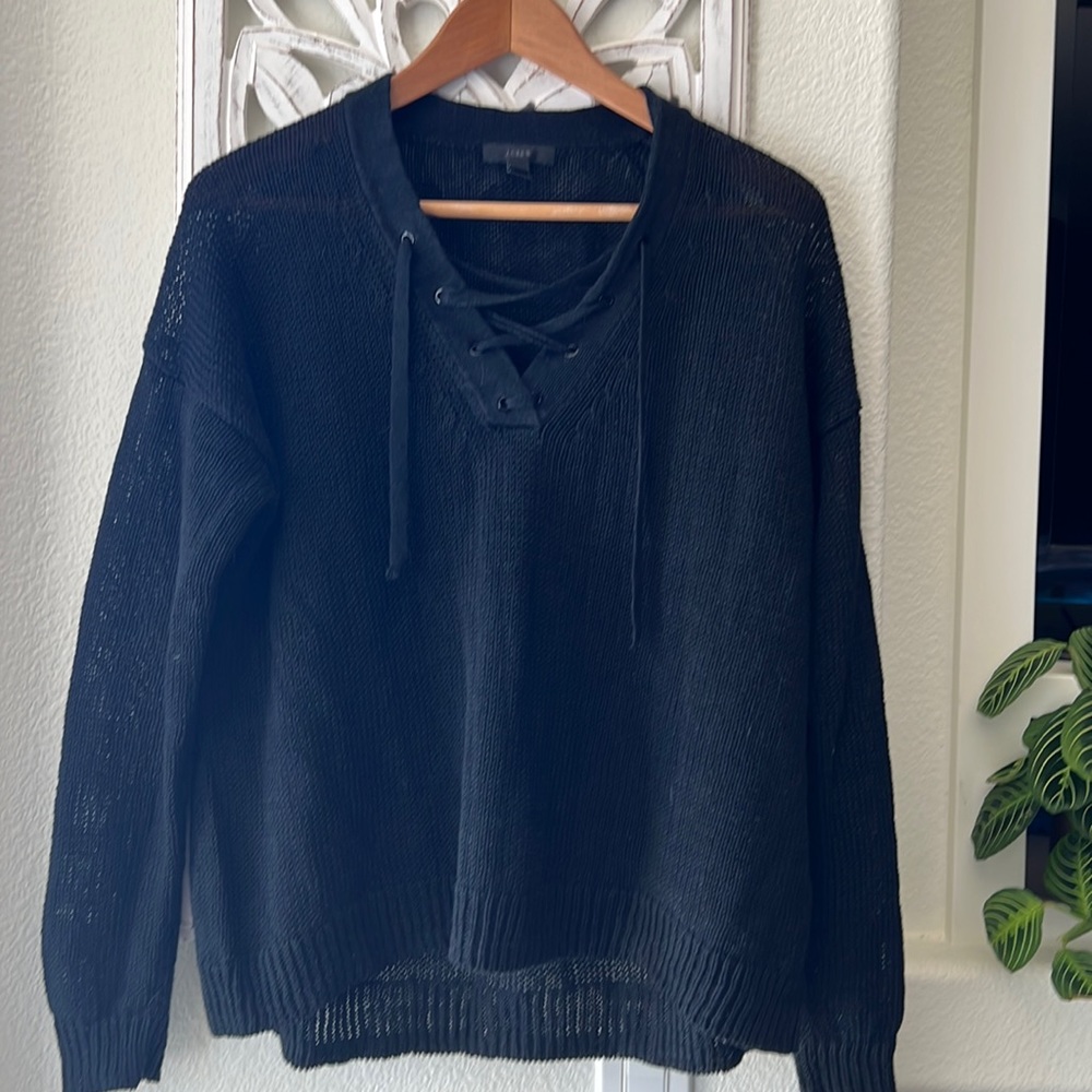 100% linen sweater.